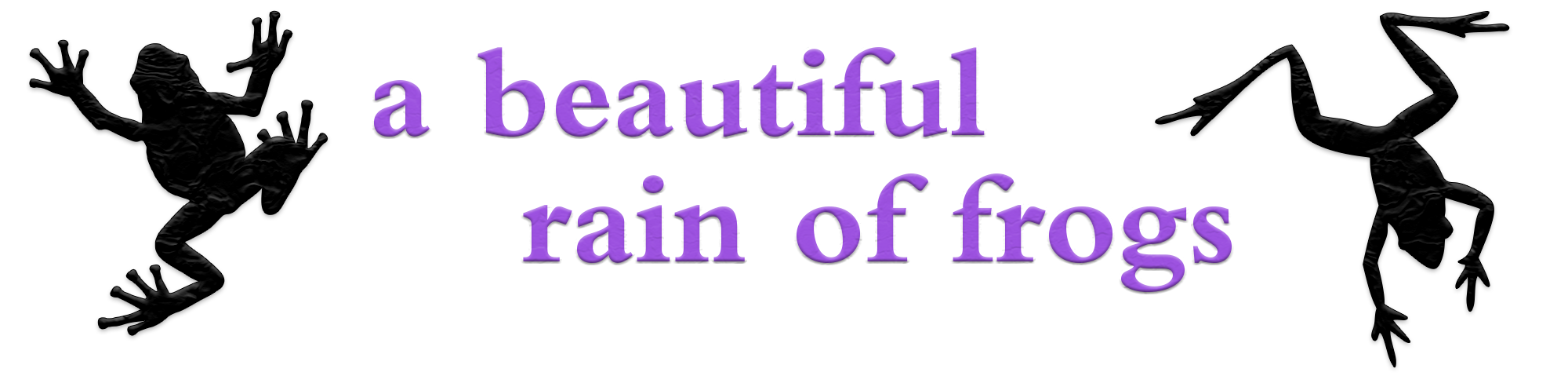 A Beautiful Rain of Frogs