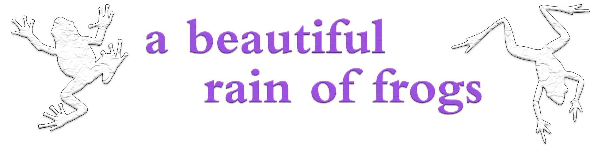 A Beautiful Rain of Frogs